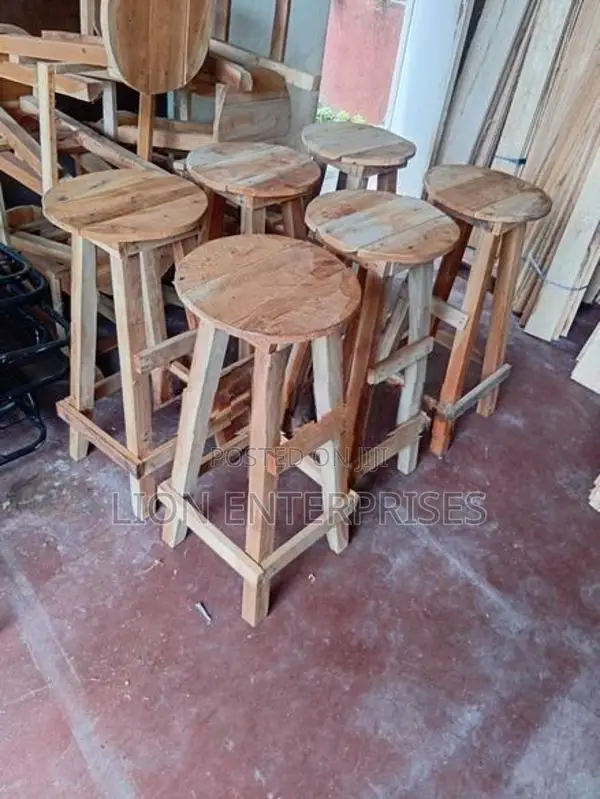 Mahogany Wooden Stools
