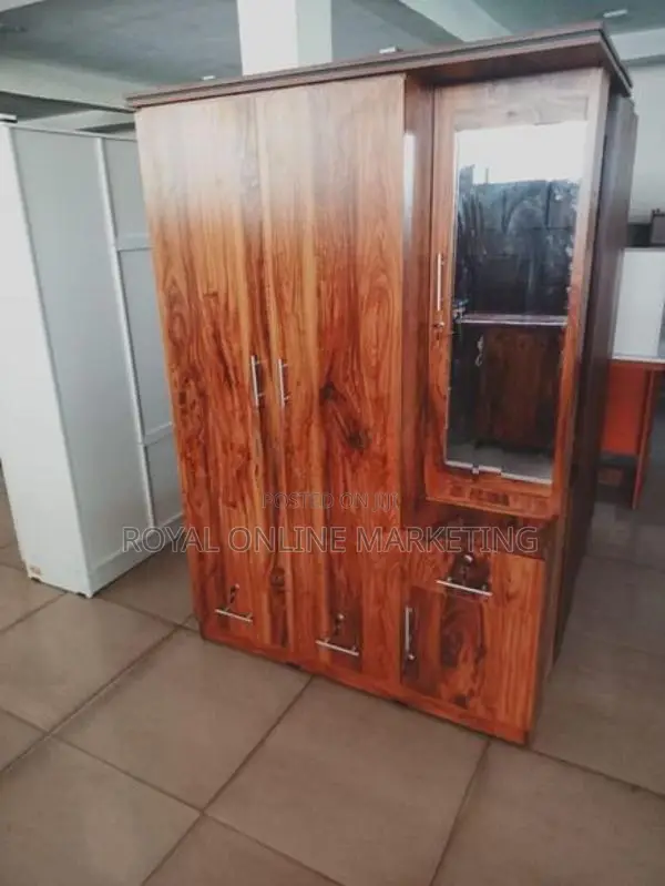 3 Door Melamine Cupboard (K-23)