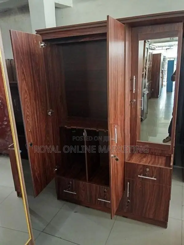 3 Door Melamine Cupboard (K-23)