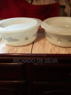 2 Noritake Deep Dishes with Lids 1 Large Dish