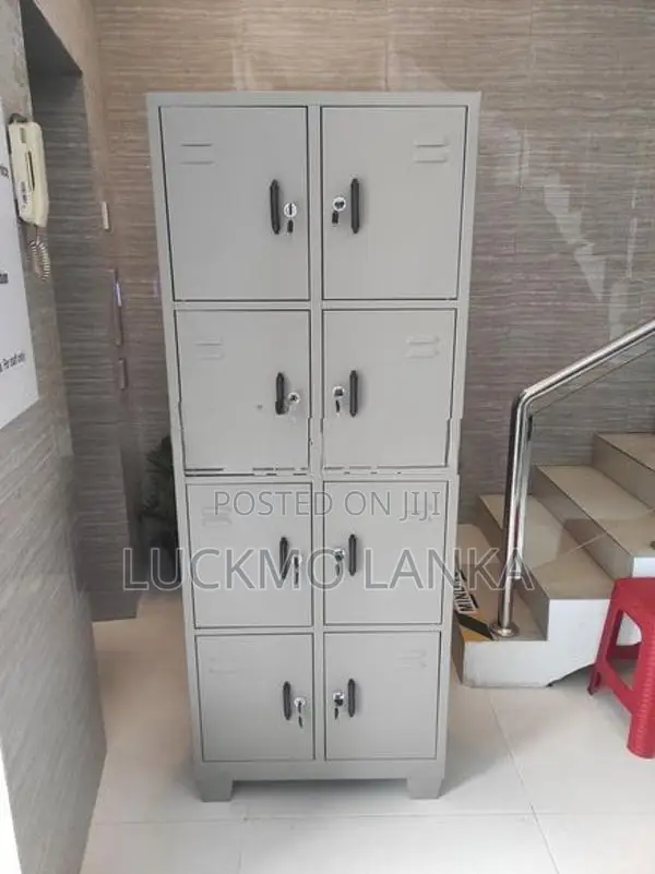 New Steel Unit 8 Locker Set (Bb33)