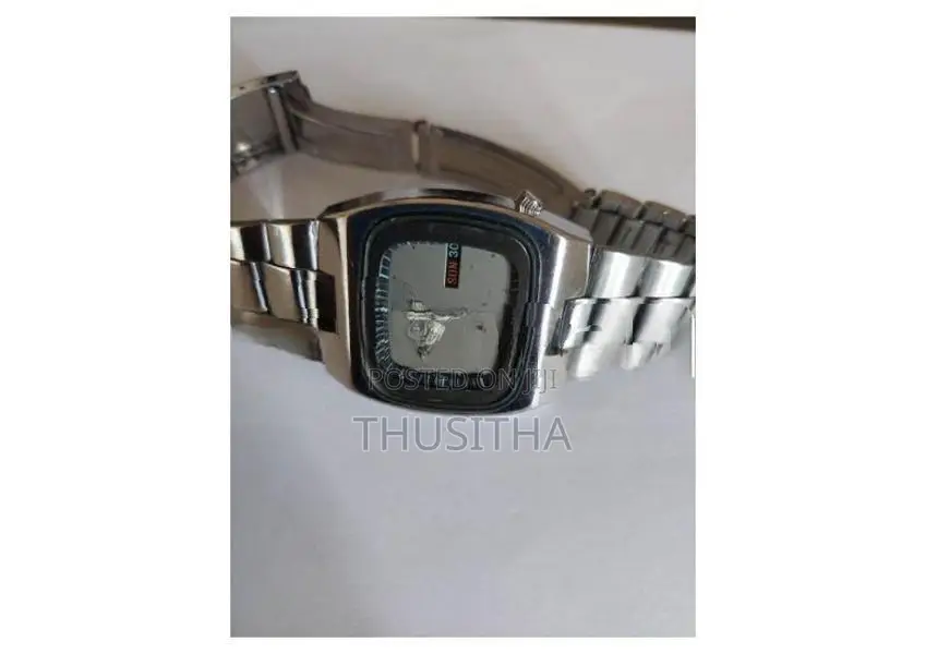 Japanese Seiko Automatic TV Dial Watch