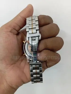 Carnival Silver Automatic Hand Watch