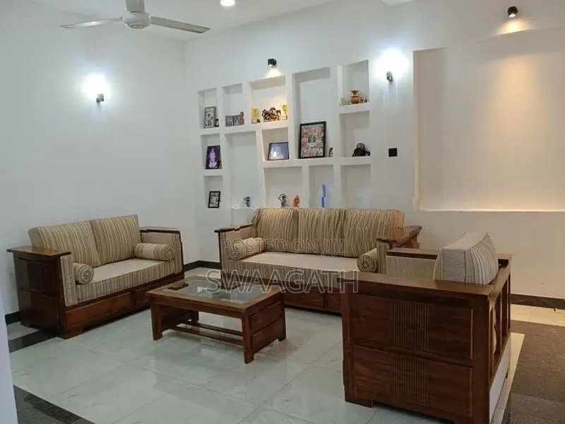 Premium Solid Teak Sofa Set ( 3+2+1) With Coffee Table - BRANDNEW