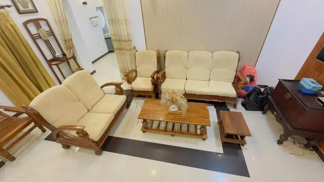 Teak Wood Sofa Set