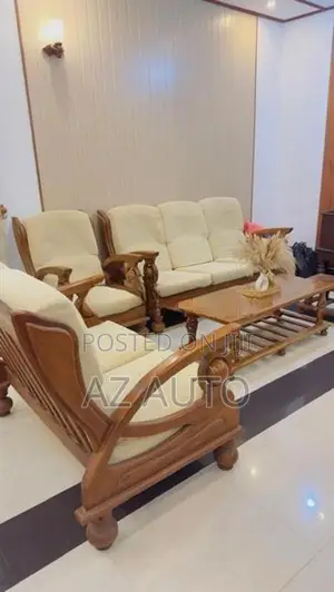 Teak Wood Sofa Set