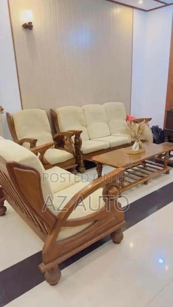 Teak Wood Sofa Set