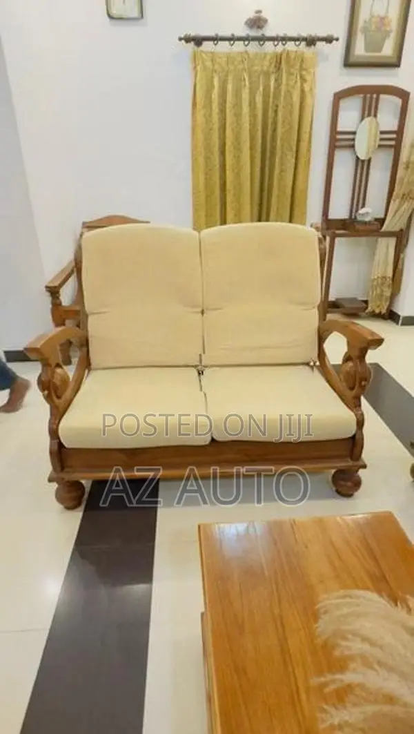 Teak Wood Sofa Set