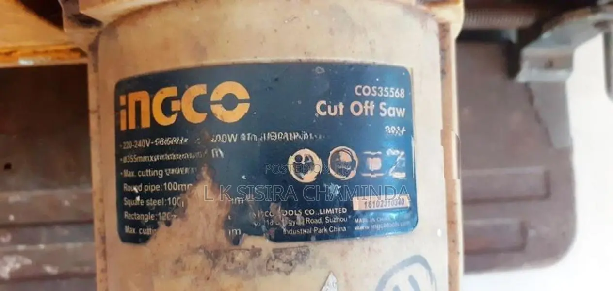 Cut Off Saw – Bar Cutter