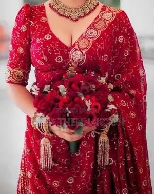Home Coming Red Lehenga