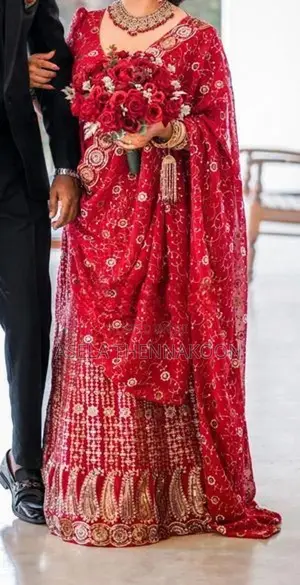Home Coming Red Lehenga