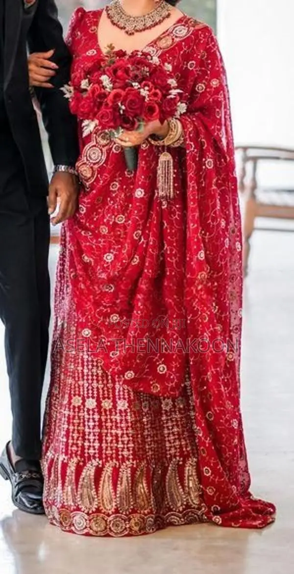 Home Coming Red Lehenga