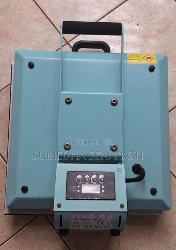 Heat press machine for T shirts