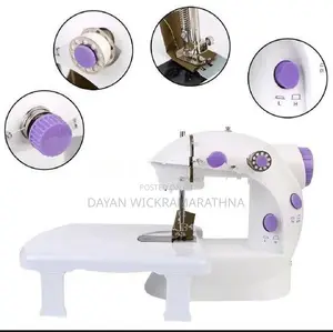 Mini Sewing Machine with Extension Table