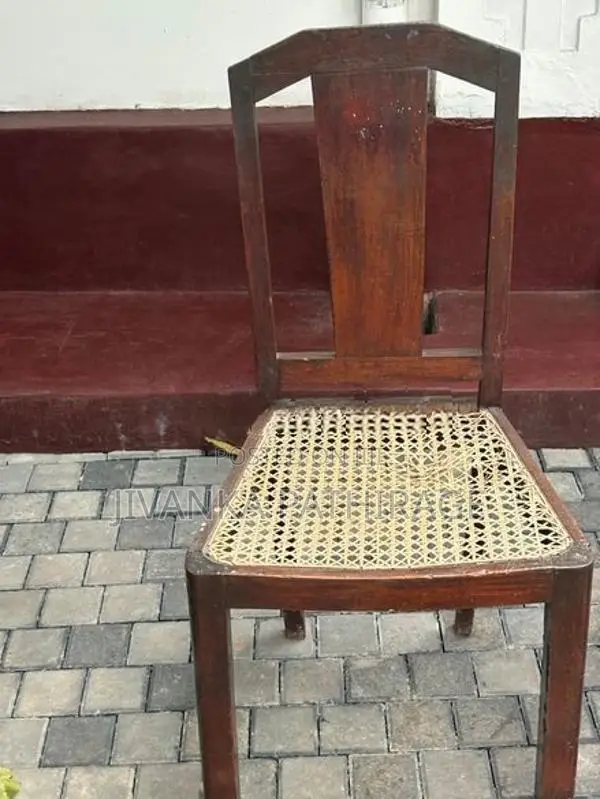 Vintage Timber Cane Chairs -3