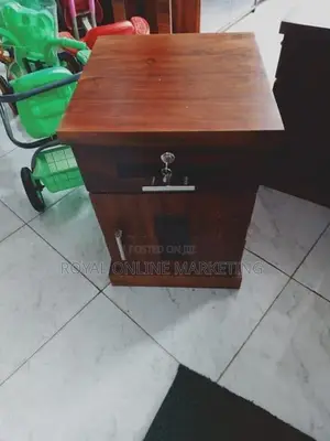 Teak Bed Side Cupboard (N-24)