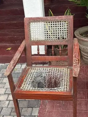Vintage Burutha Cane Armchairs