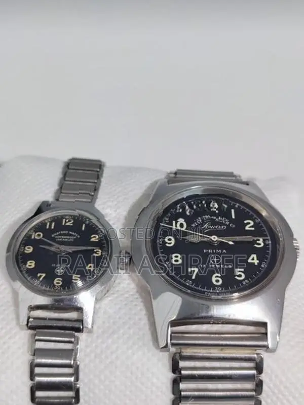 Military Style Watch Pair