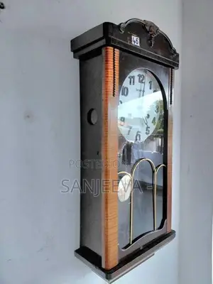 Antique Clock - Thompson German Made 14 Day working condition