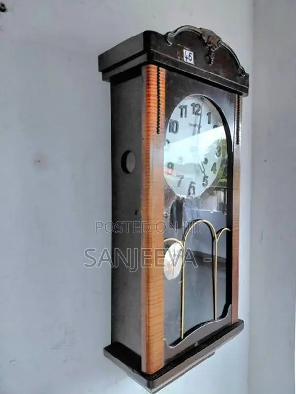 Antique Clock - Thompson German Made 14 Day working condition
