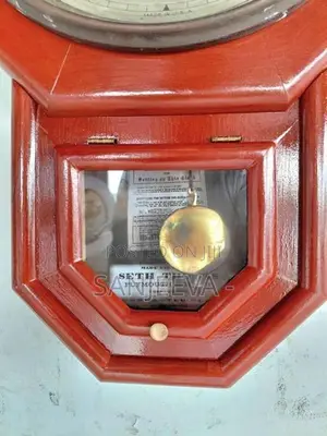 Seth Thomas Large Dial Antique Wall Clock