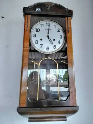 Antique Clock - Thompson German Made 14 Day working condition