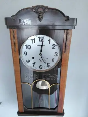 Antique Clock - Thompson German Made 14 Day working condition
