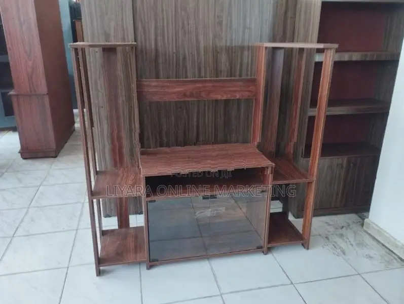 New LCD / LED Melamine Tv Stand