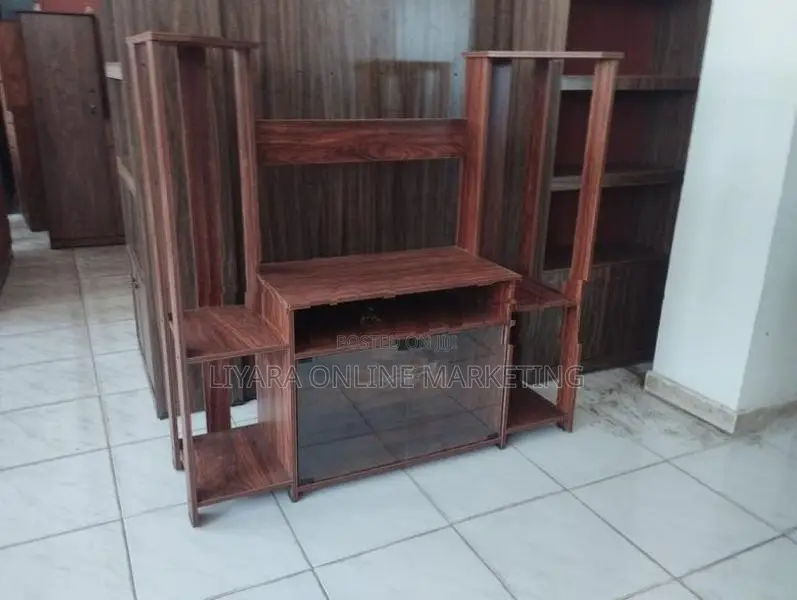 New LCD / LED Melamine Tv Stand