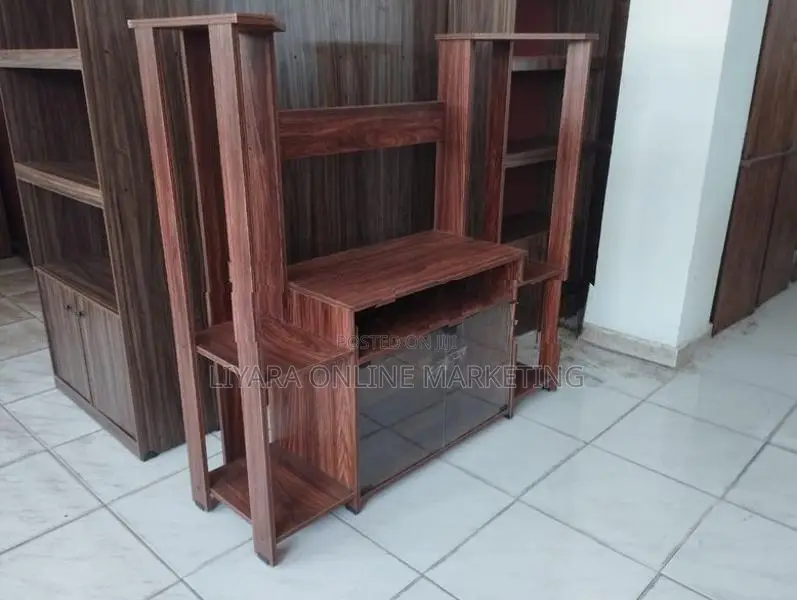 New LCD / LED Melamine Tv Stand