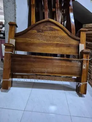 New 6*3 ft 72"*36" Teak Single Bed