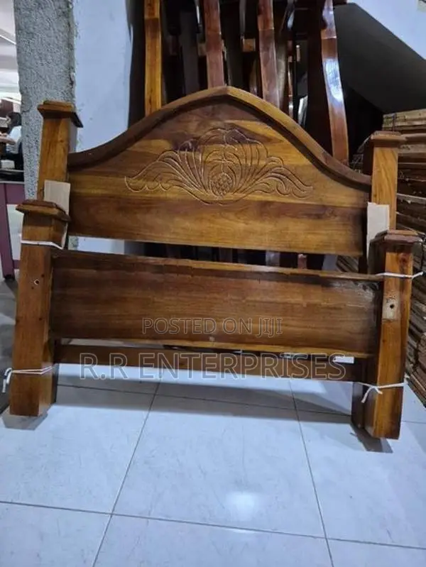 New 6*3 ft 72"*36" Teak Single Bed