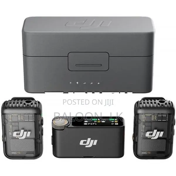 DJI Mic 2 (2 Person) Compact Digital Wireless Microphone