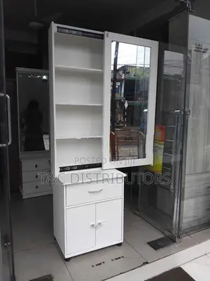 Sliding Mirror Dressing Table