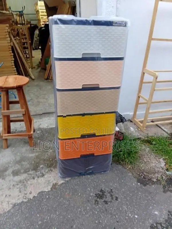 6 Drawer Plastic Cupboard