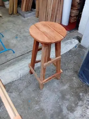 Mahogany Wooden Bar Stools