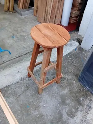 Mahogany Wooden Bar Stools