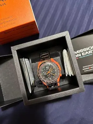The Omega X Swatch Bioceramic Moon Mission