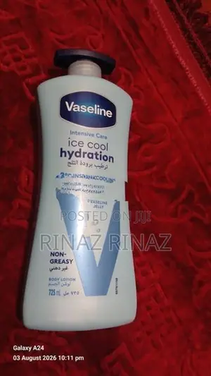 Vaseline Ice Cool Hydration Body Lotion 725ml