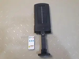 Solar Sensor Light With Remote Control Unit