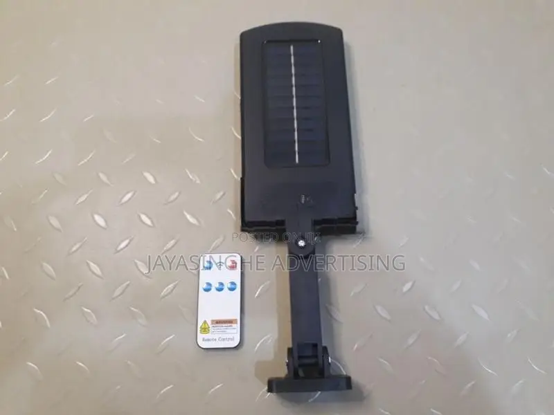 Solar Sensor Light With Remote Control Unit