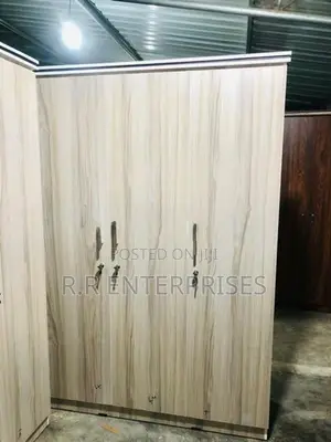 New 3 Door Melamine Wardrobes ( Ash Colour )