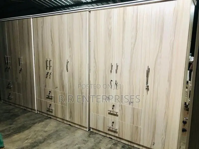 New 3 Door Ash White Melamine Wardrobes