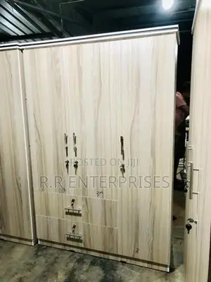 New 3 Door Ash White Melamine Wardrobes