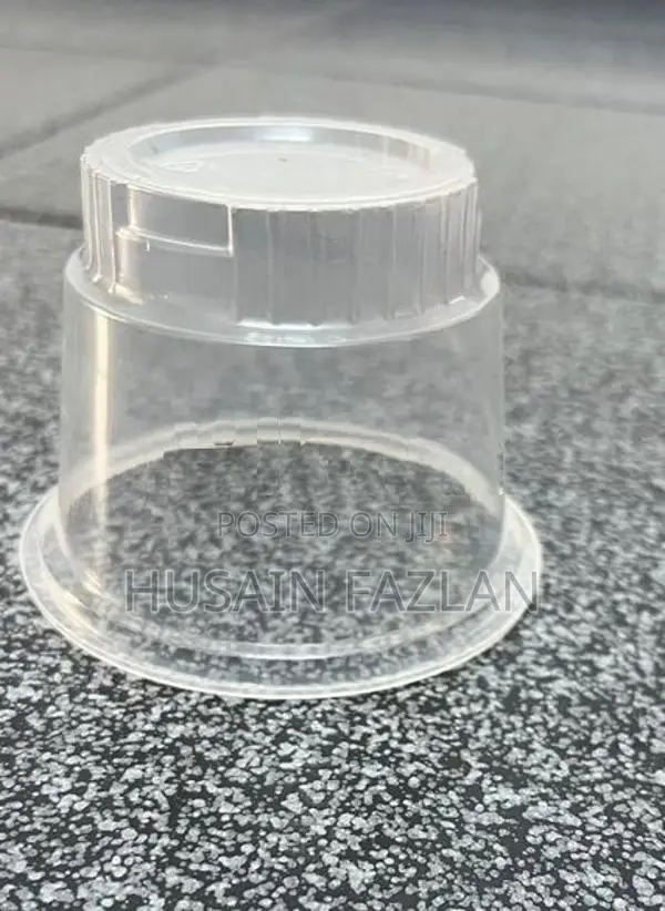 230ml Transparent Dessert Pudding Mousse Cake Cup with Dome Lid