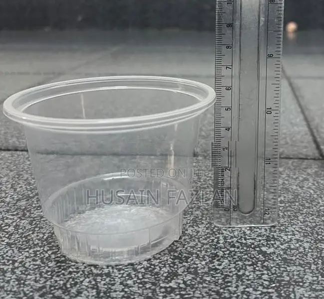 230ml Transparent Dessert Pudding Mousse Cake Cup with Dome Lid