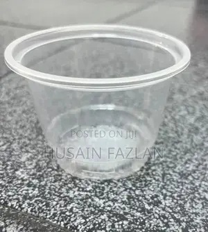 230ml Transparent Dessert Pudding Mousse Cake Cup with Dome Lid