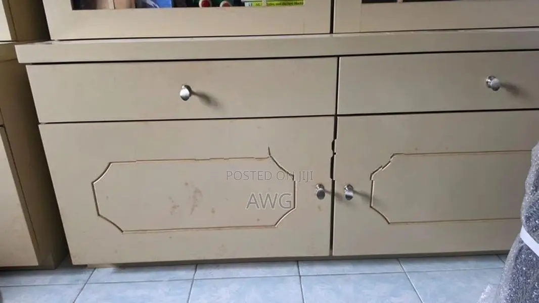 Large Library Cabinet with Drawer Sets