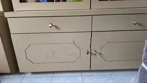 Large Library Cabinet with Drawer Sets