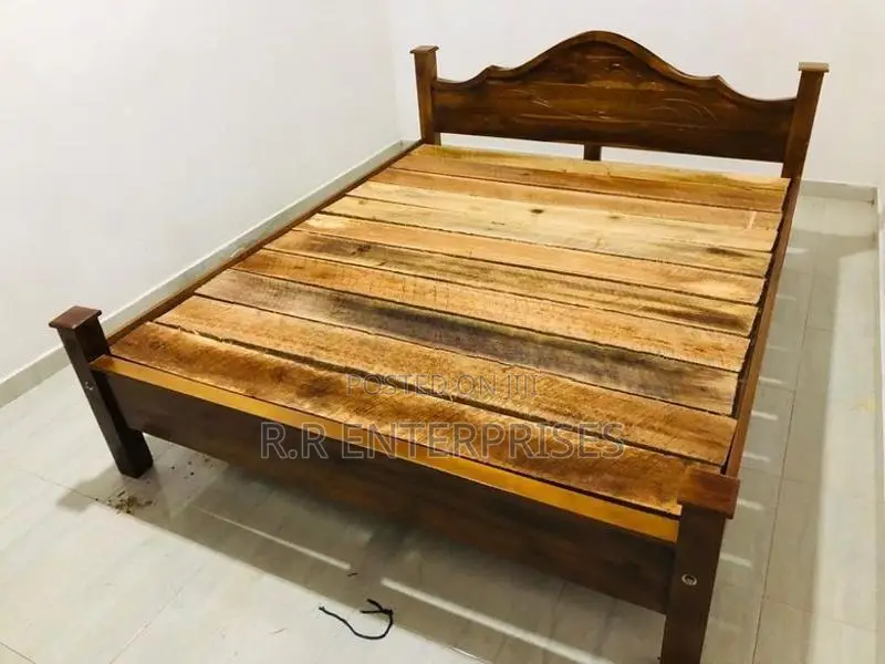 Teak Queen Arch BED 6*5 ft 72"*60"